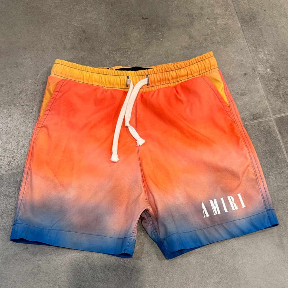 AMIRI Sunset Gradient Shorts